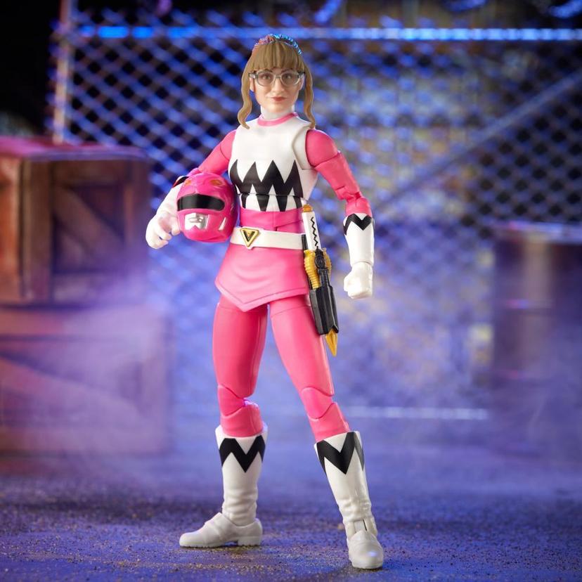 Power Rangers Lightning Collection, L'Autre Galaxie Ranger Rose, figurine premium de 15 cm de collection avec accessoires product image 1