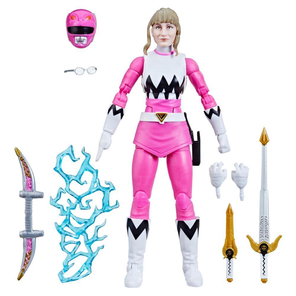 Power Rangers Lightning Collection, L'Autre Galaxie Ranger Rose, figurine premium de 15 cm de collection avec accessoires product thumbnail 1