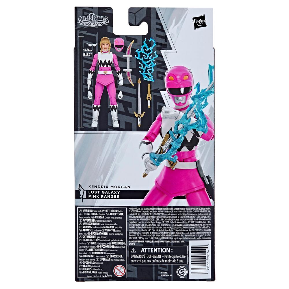 Power Rangers Lightning Collection, L'Autre Galaxie Ranger Rose, figurine premium de 15 cm de collection avec accessoires product thumbnail 1