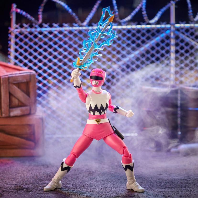 Power Rangers Lightning Collection, L'Autre Galaxie Ranger Rose, figurine premium de 15 cm de collection avec accessoires product image 1