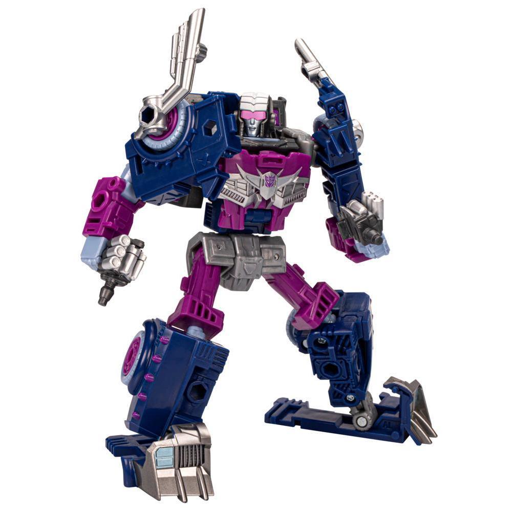 Transformers Generations Legacy Evolution, figurine Axlegrease classe Deluxe à conversion de 14 cm, classe Deluxe product thumbnail 1