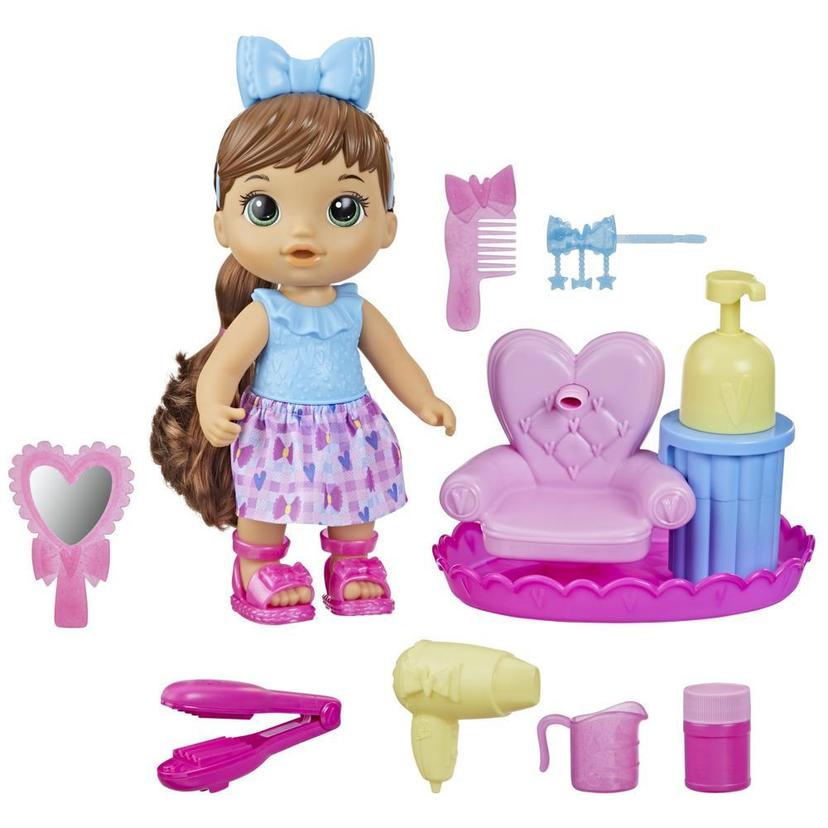 Baby Alive shampoing poupée cheveux bruns product image 1