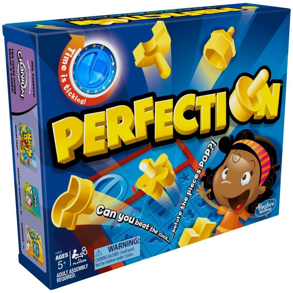 Jeu préscolaire Perfection pour enfants à partir de 5 ans, pièces et formes qui sautent, pour 1 joueur ou plus product thumbnail 1