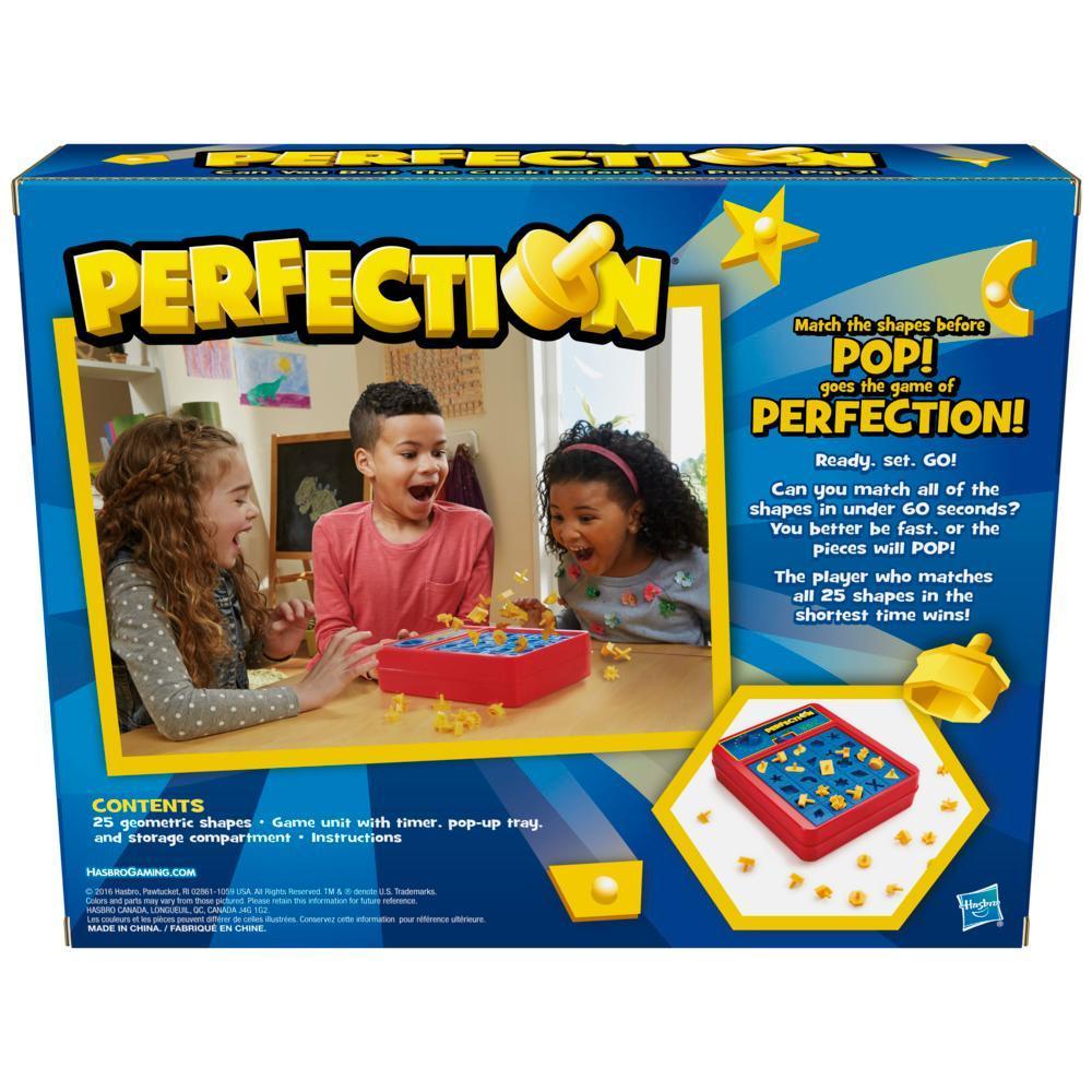 Jeu préscolaire Perfection pour enfants à partir de 5 ans, pièces et formes qui sautent, pour 1 joueur ou plus product thumbnail 1