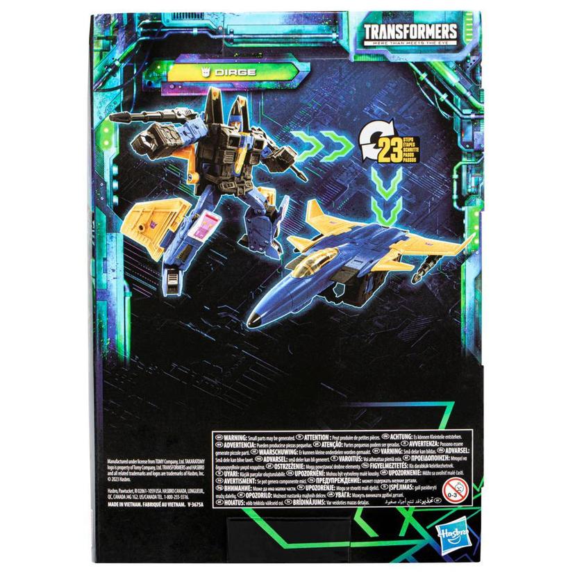 Transformers Generations Legacy Evolution, figurine à conversion Dirge classe Voyageur de 17,5 cm product image 1