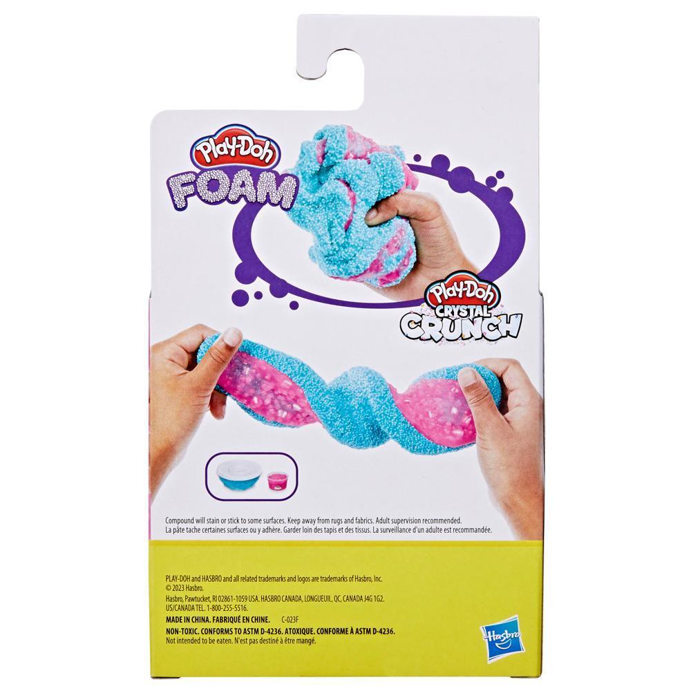 Play-Doh Foam Perles de cristal, mousse parfumée au bleuet, jouet sensoriel, loisirs créatifs pour enfants product thumbnail 1