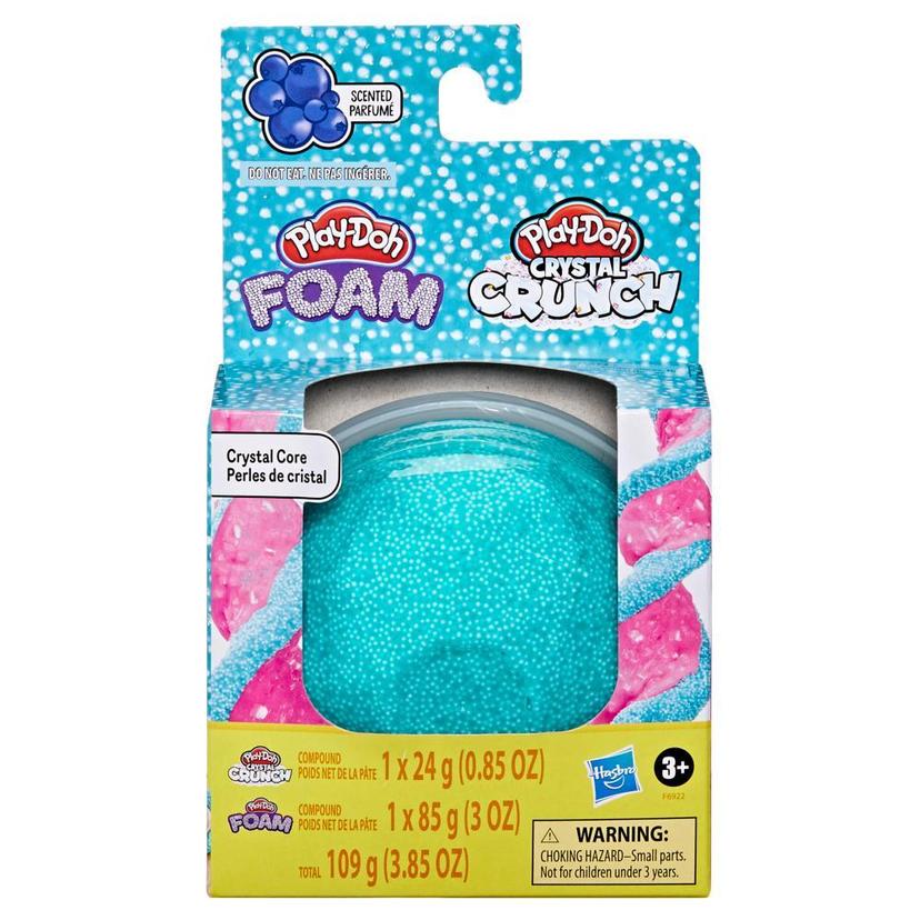 Play-Doh Foam Perles de cristal, mousse parfumée au bleuet, jouet sensoriel, loisirs créatifs pour enfants product image 1