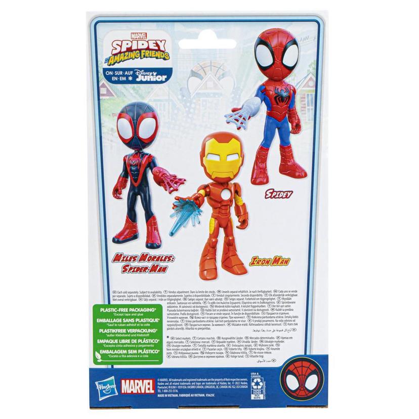 Marvel Spidey Spidey et ses Amis Extraordinaires, figurine de super-héros format géant Iron Man pour enfants, dès 3 ans product image 1