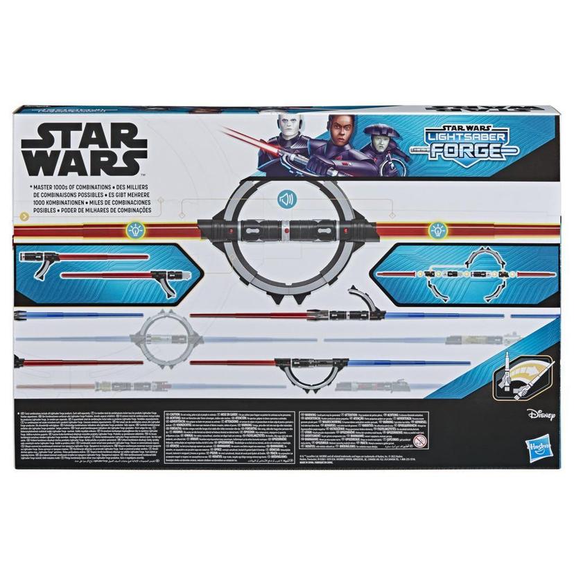 Star Wars Lightsaber Forge Coffret Masterworks Inquisiteur Sabre laser électronique à double lame product image 1