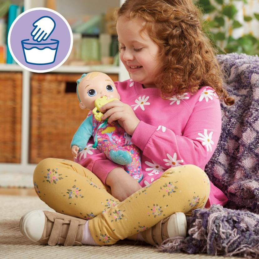 Baby Alive Soft 'n Cute, cheveux blonds, première poupée de bébé, lavable au corps souple, 28 cm, pour jeunes enfants, dès 18 mois, product image 1