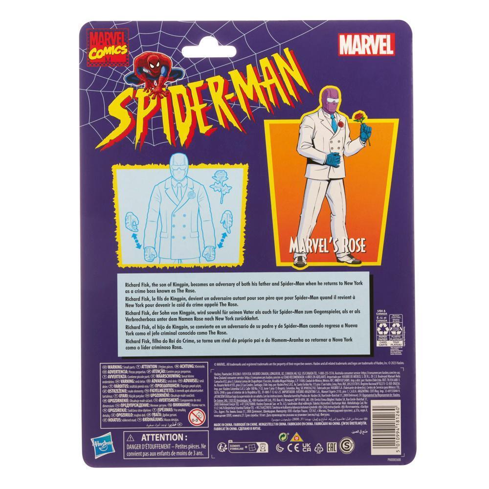 Hasbro Marvel Legends Series, Marvel's Rose, figurine Spider-Man Legends de 15 cm product thumbnail 1