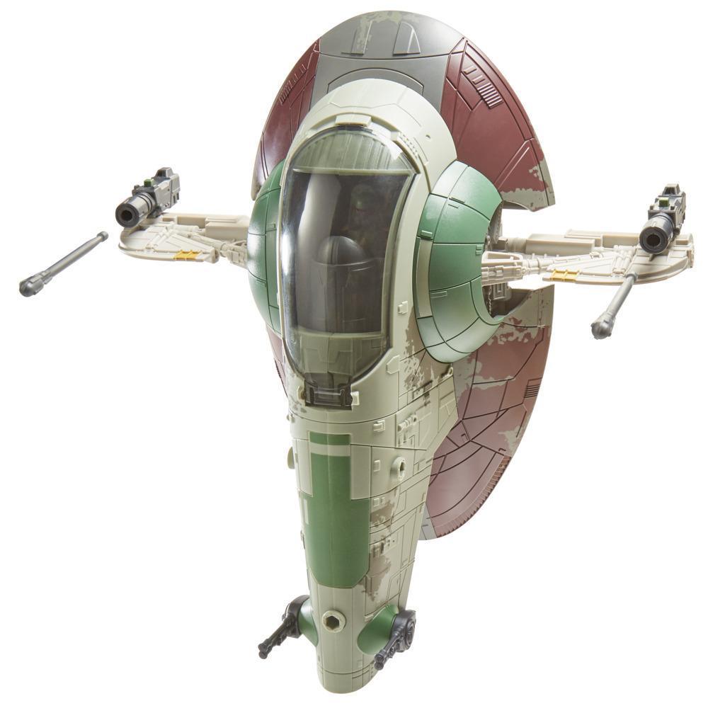 Star Wars Mission Fleet, Attaque de vaisseau stellaire, Boba Fett et vaisseau, figurine et véhicule product thumbnail 1