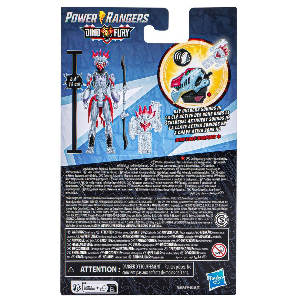 Power Rangers Dino Fury, Roi du Néant, figurine Power Rangers product thumbnail 1