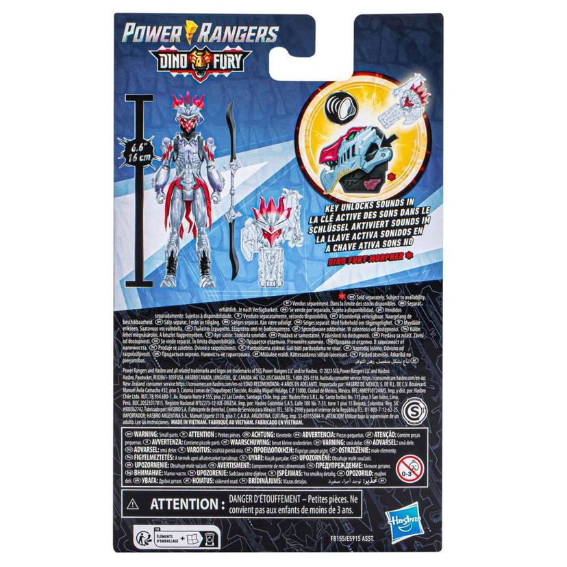 Power Rangers Dino Fury, Roi du Néant, figurine Power Rangers product image 1