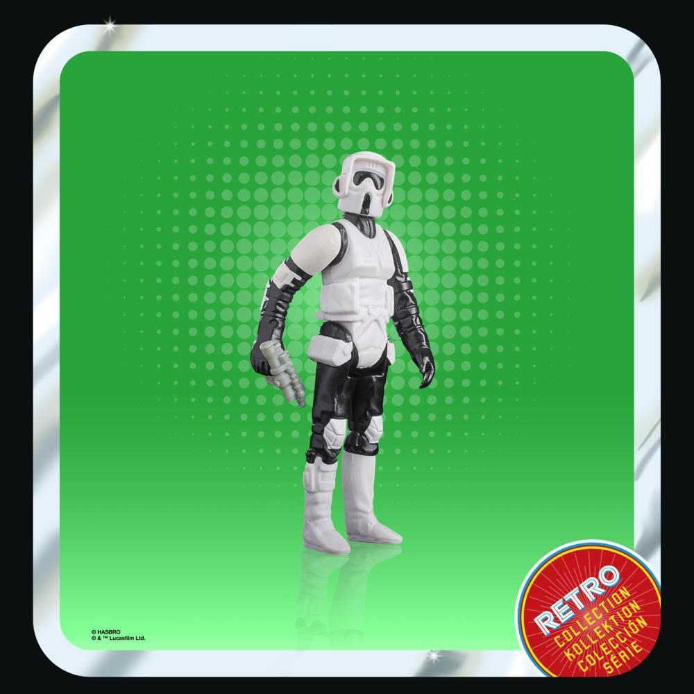 Star Wars Retro Collection, Biker Scout, figurine de 9,5 cm, dès 4 ans product thumbnail 1