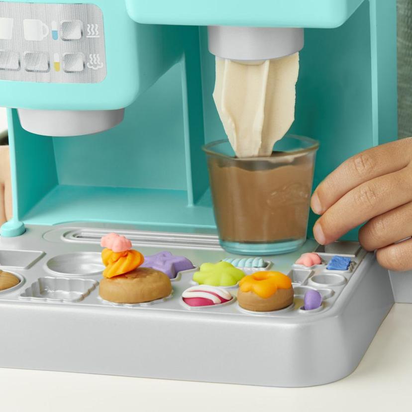 Play-Doh Kitchen Creations Mon café coloré, jouet culinaire sur le thème du café avec 5 couleurs de pâte à modeler product image 1