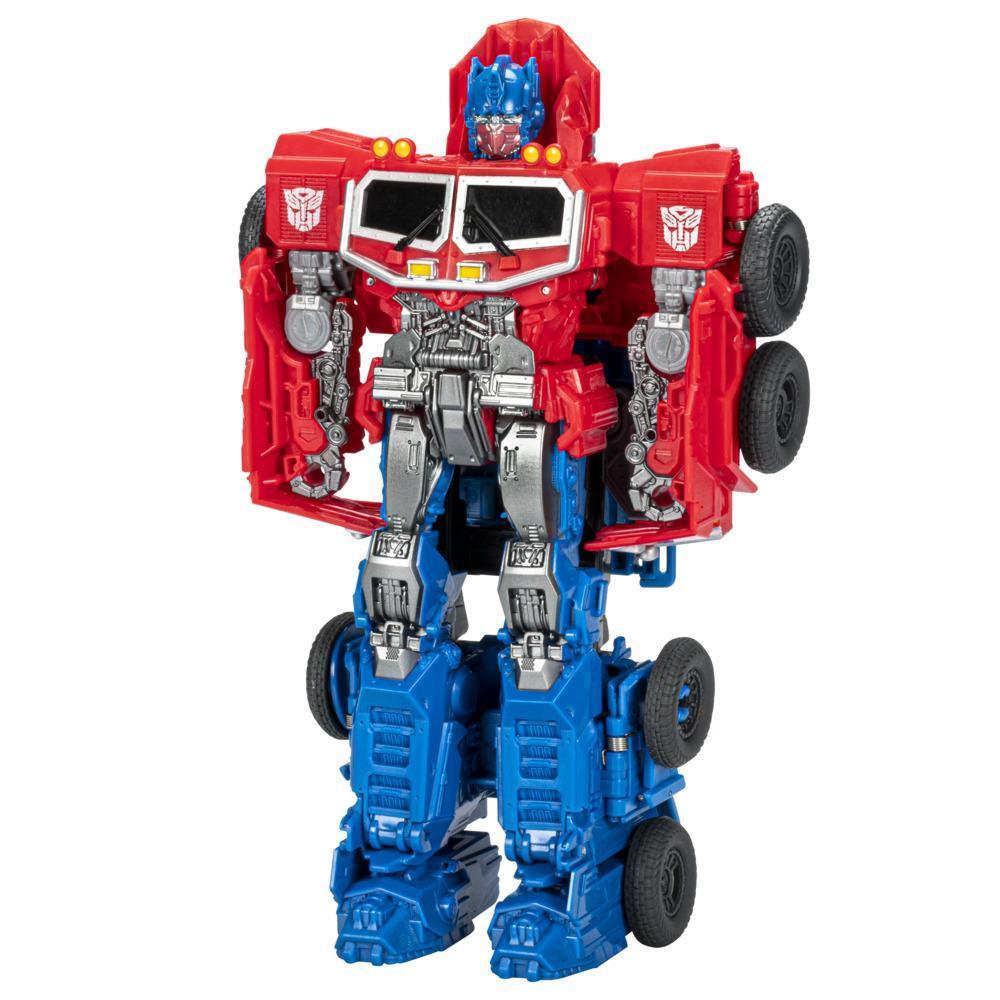 Transformers Bumblebee Cyberverse Adventures Dinobots Unite, figurine Smash Changer Optimus Prime, 22,5 cm product thumbnail 1