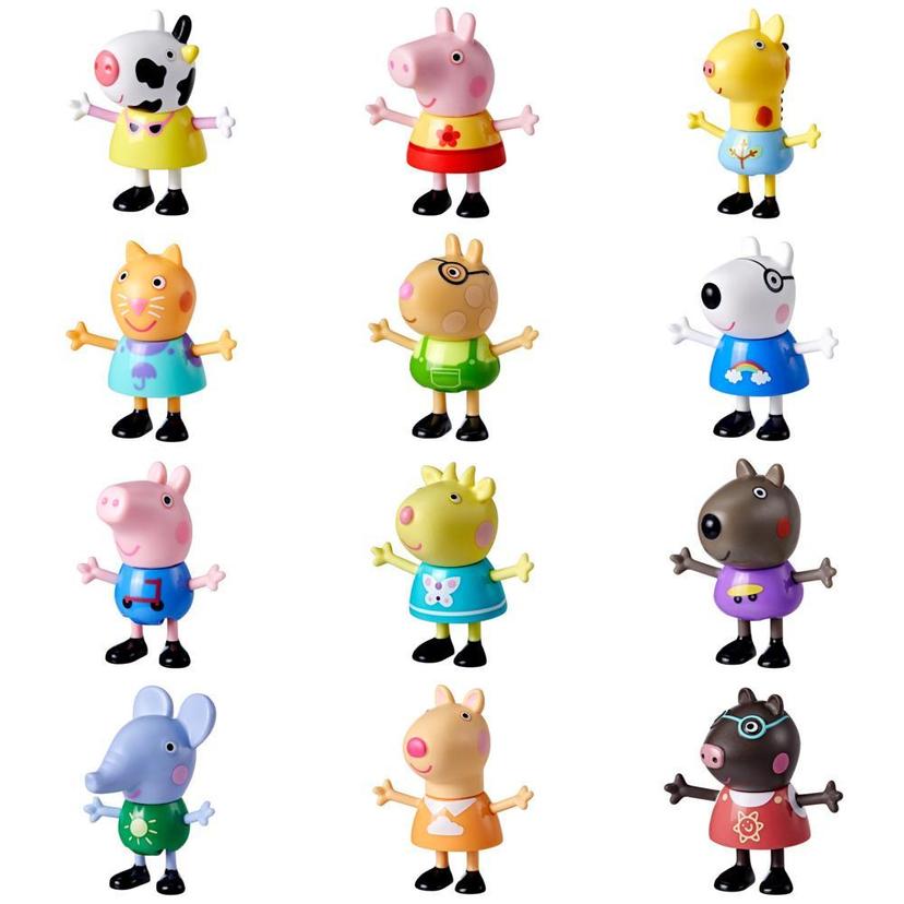 Peppa Pig Amis surprises de Peppa, 1 des 12 figurines de collection Peppa Pig, jouet préscolaire product image 1