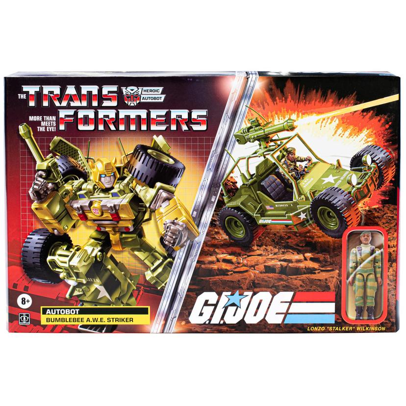 Transformers Collaborative: fusion G.I. Joe, Bumblebee A.W.E. Striker et Lonzo « Stalker » Wilkinson, à partir de 8 ans product image 1