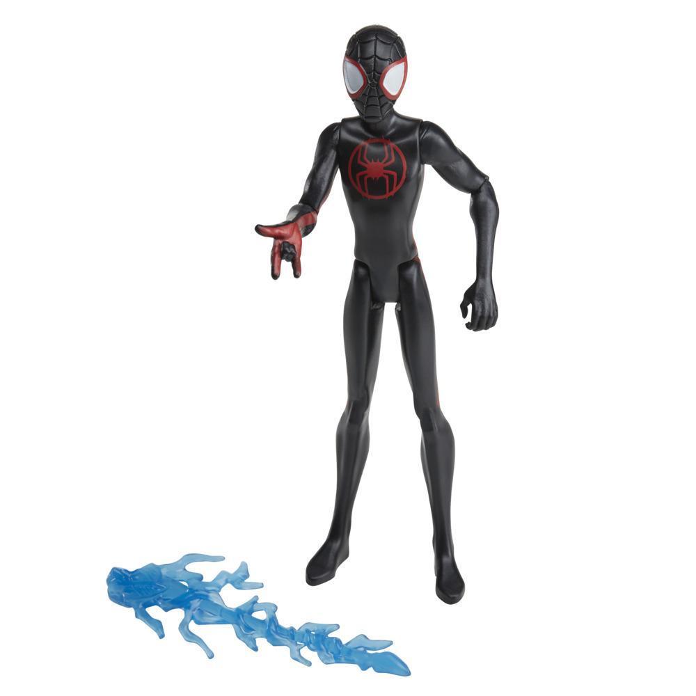 Marvel Spider-Man: Across the Spider-Verse, figurine Miles Morales de 15 cm avec accessoire, pour enfants dès 4 ans product thumbnail 1