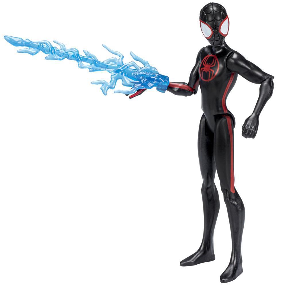 Marvel Spider-Man: Across the Spider-Verse, figurine Miles Morales de 15 cm avec accessoire, pour enfants dès 4 ans product thumbnail 1