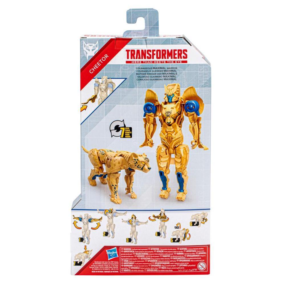 Transformers Authentics, Titan Changer, figurine articulée Cheetor de 28 cm, robot pour enfants, à partir de 6 ans product thumbnail 1