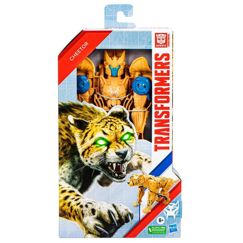 Transformers Authentics, Titan Changer, figurine articulée Cheetor de 28 cm, robot pour enfants, à partir de 6 ans product image 1