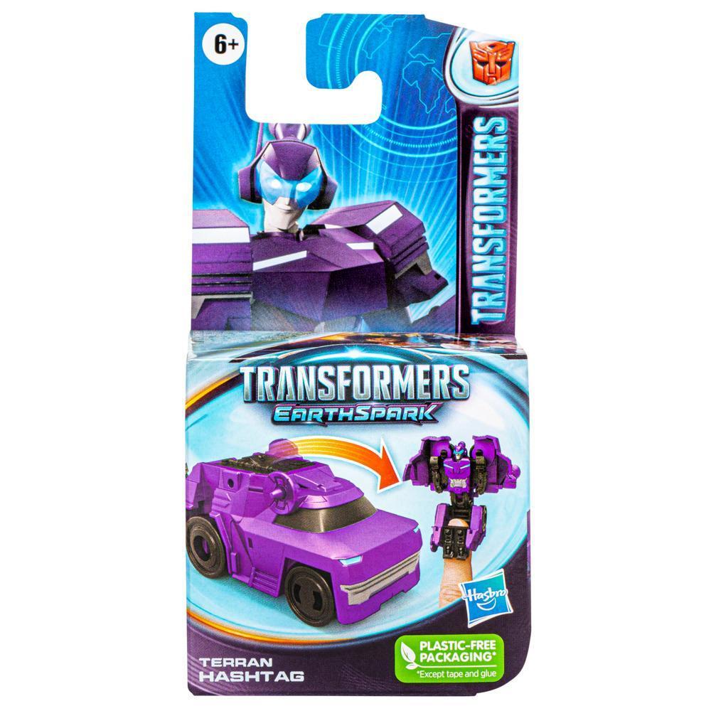 Transformers EarthSpark, figurine Tacticon Terran Hashtag product thumbnail 1