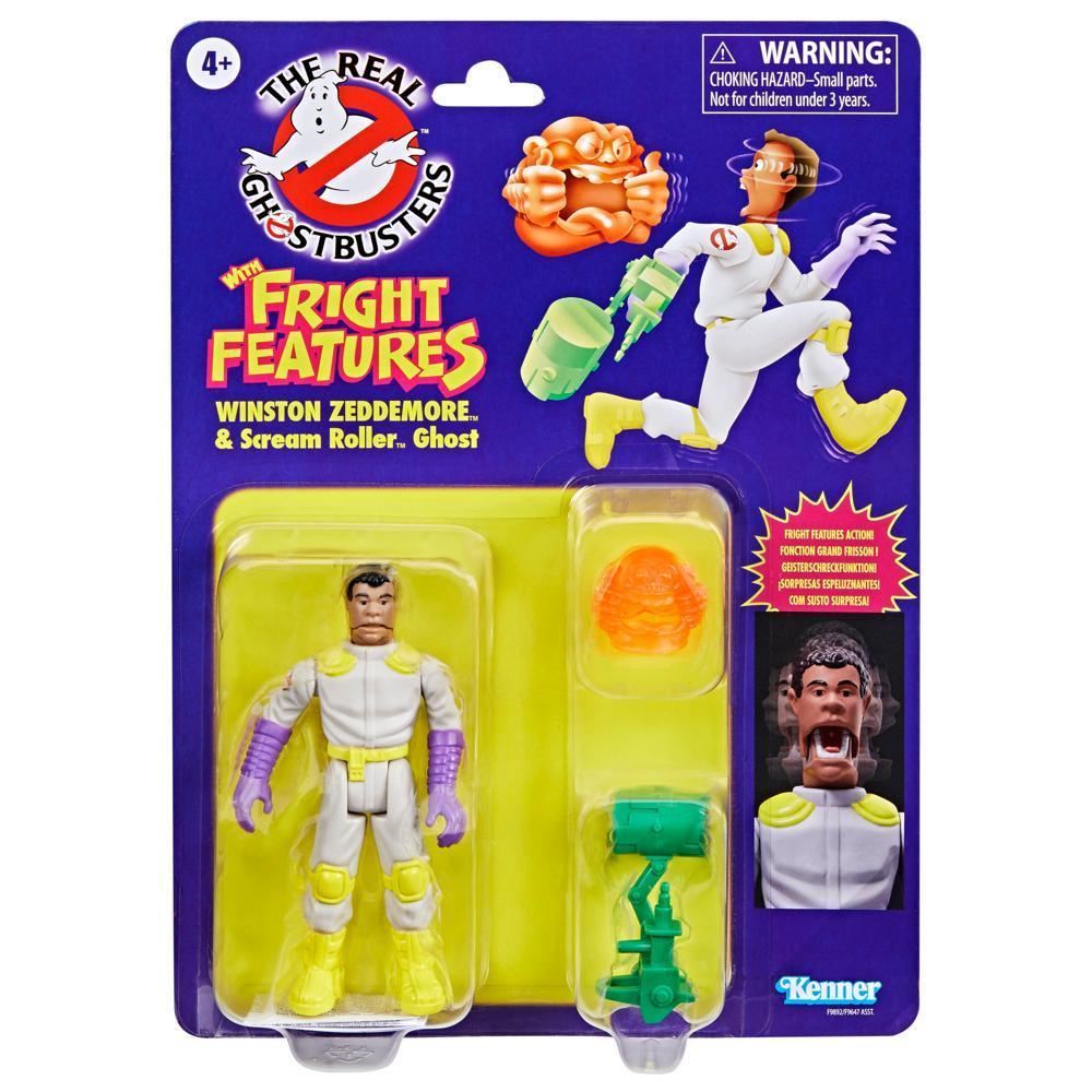 Ghostbusters Kenner Classics The Real Ghostbusters, figurine grand frisson Winston Zeddemore et fantôme Scream Roller product thumbnail 1