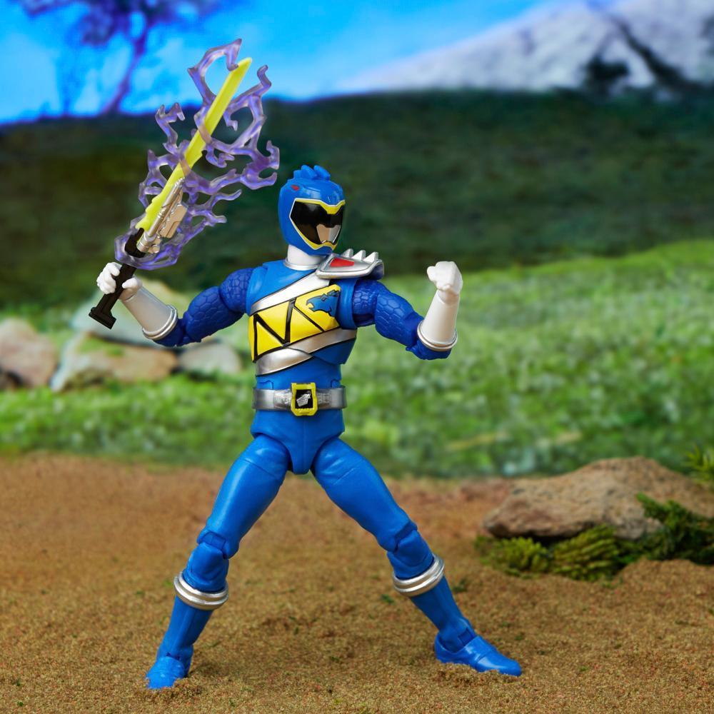 Power Rangers Lightning Collection, figurine de collection Ranger bleu Dino Charge de 15 cm product thumbnail 1