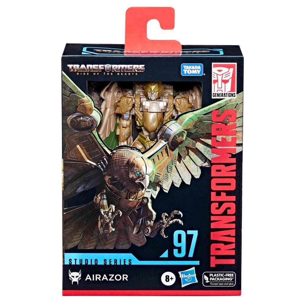 Transformers Generations Studio Series 97, figurine Airazor classe Deluxe, de 11 cm,Transformers: Rise of the Beasts product thumbnail 1