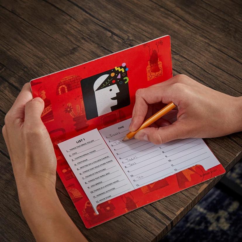 Jeu Scattergories classique, jeu de groupe pour ados et adultes, à partir de 13 ans, jeu de société pour 2 joueurs et plus product image 1