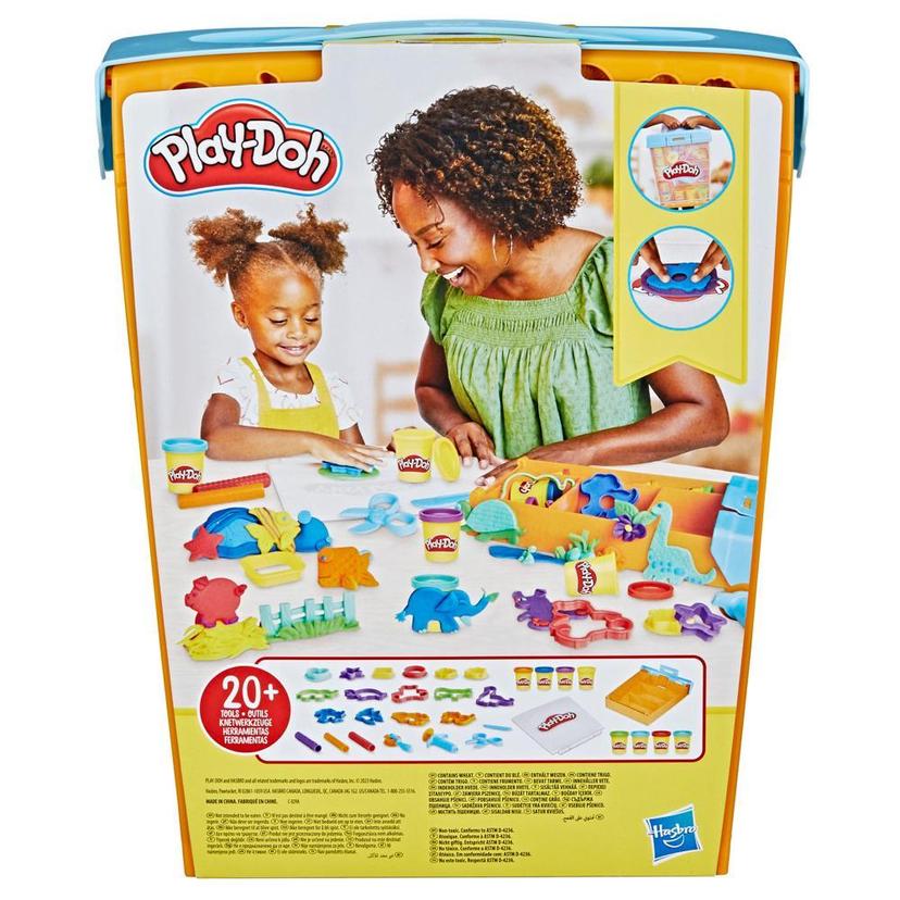 Play-Doh Super Boîte à accessoires Animaux et pâte à modeler product image 1