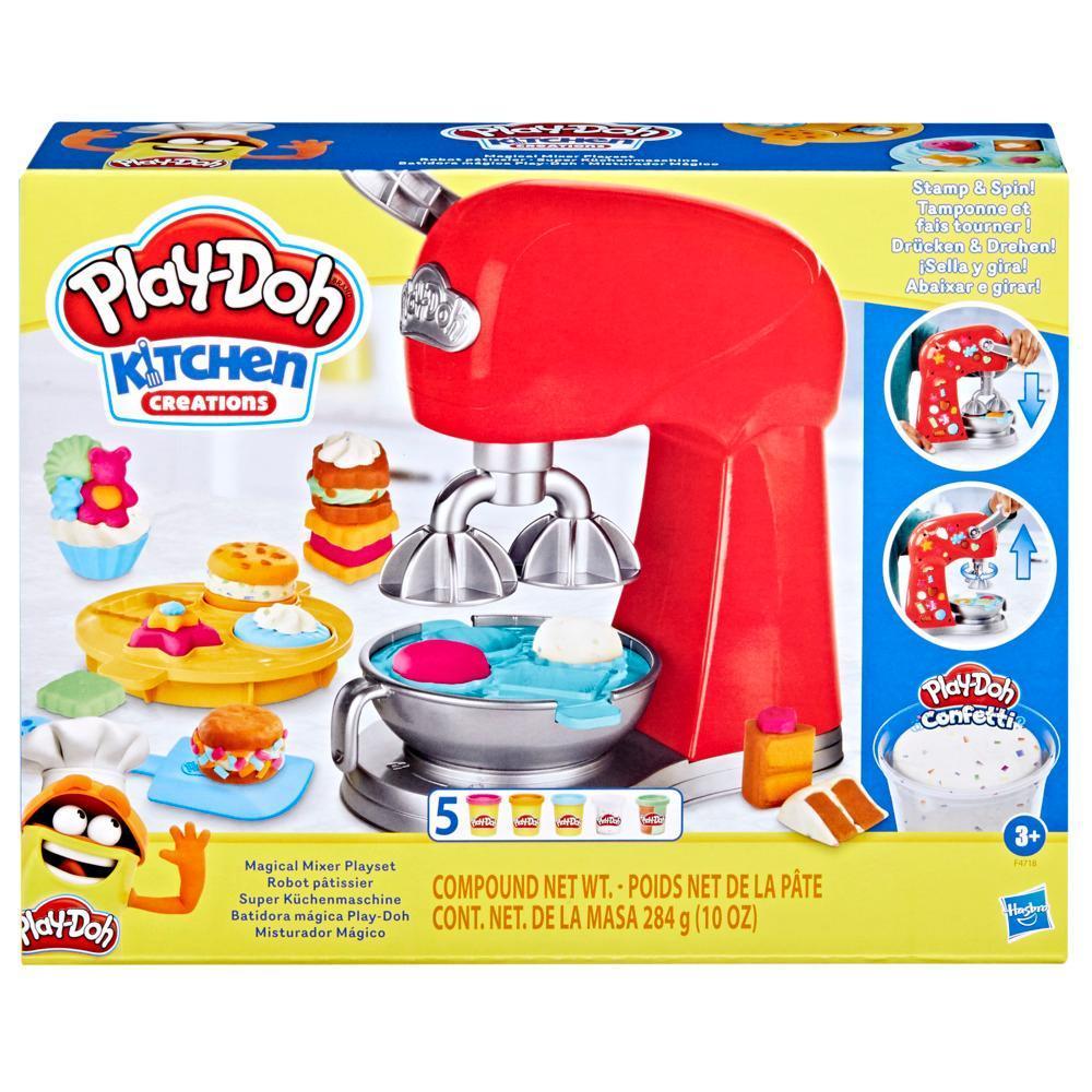 Play-Doh Kitchen Creations Robot pâtissier pâte à modeler avec accessoires de cuisine factices product thumbnail 1