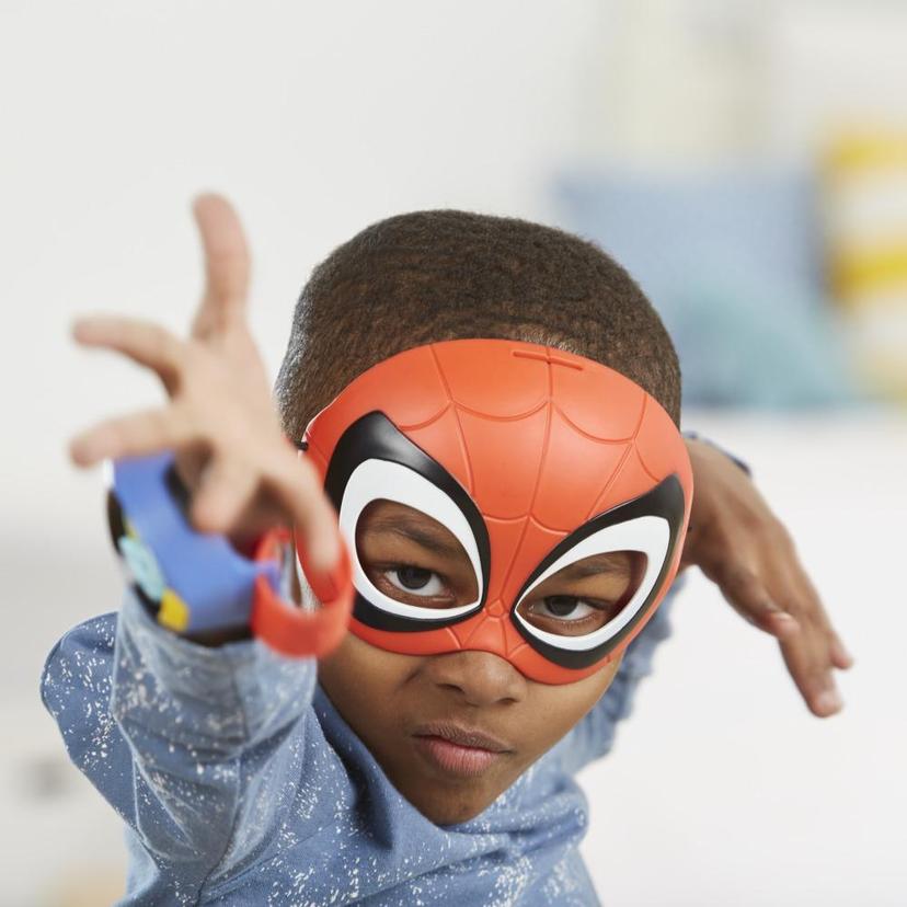 Marvel Spidey et ses Amis Extraordinaires Masque de Spidey avec transmetteur, pack de déguisement préscolaire, dès 3 ans product image 1