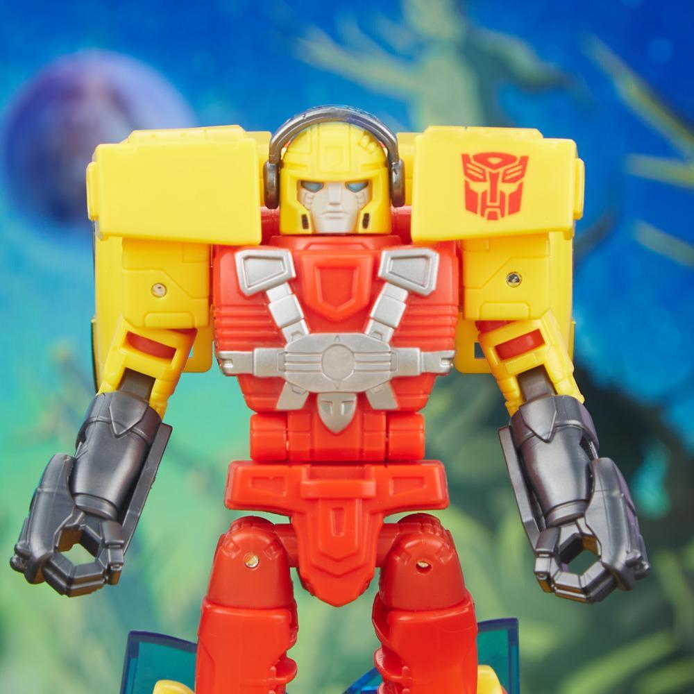 Transformers Legacy Evolution, figurine Armada Universe Hot Shot à conversion de 14 cm, classe Deluxe product thumbnail 1