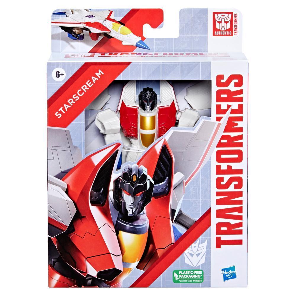 Transformers Authentics, figurine articulée Starscream de 17,5 cm product thumbnail 1