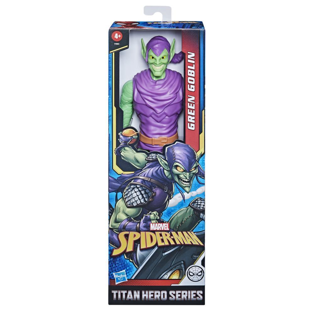Marvel Spider-Man Titan Hero Series, figurine de collection Green Goblin de 30 cm, jouets pour enfants de 4 ans et plus product thumbnail 1