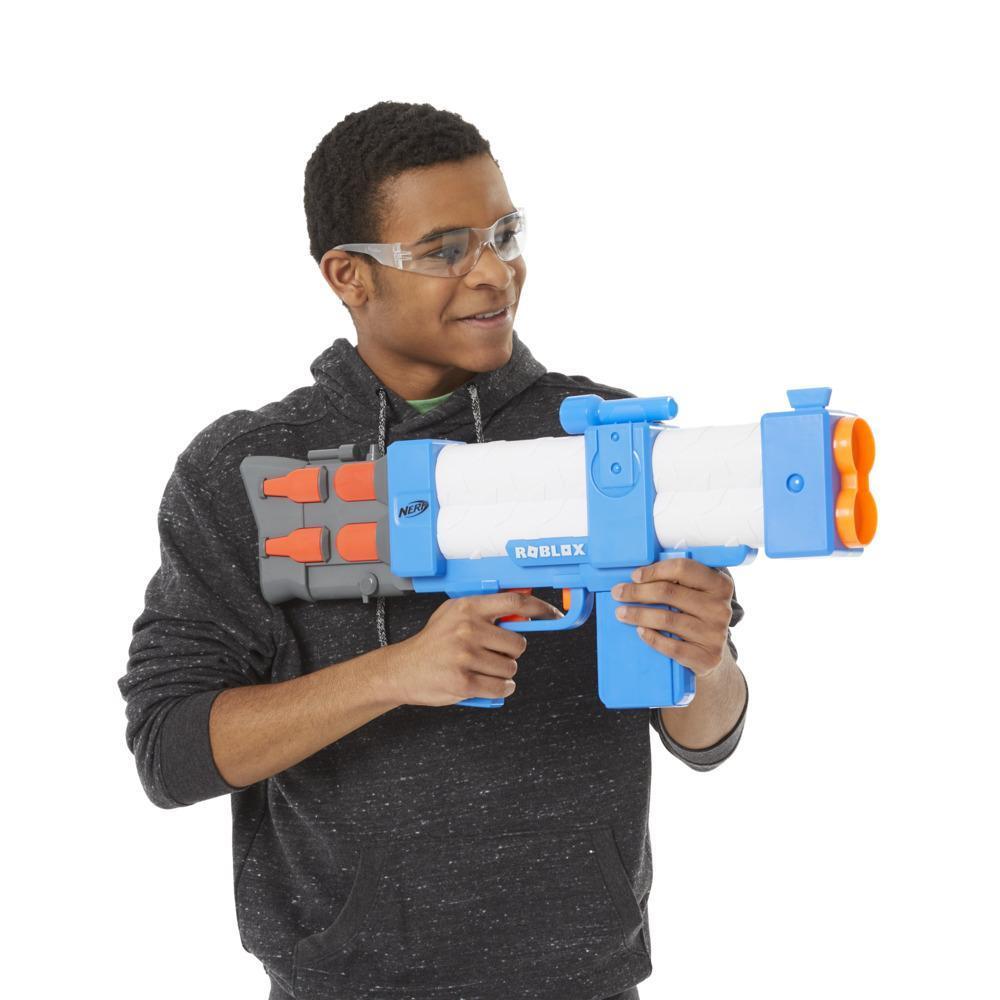 Nerf Roblox Arsenal, blaster motorisé Pulse Laser, 10 fléchettes Nerf, chargeur et code pour article virtuel dans le jeu product thumbnail 1