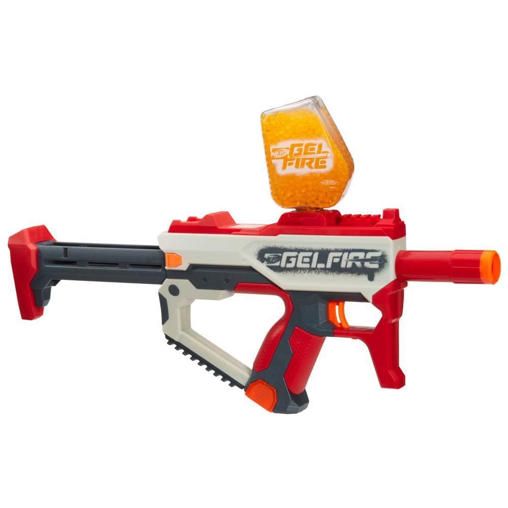 Nerf Pro Gelfire, blaster Mythic avec 10 000 billes Gelfire, chargeur-trémie, pile rechargeable product thumbnail 1