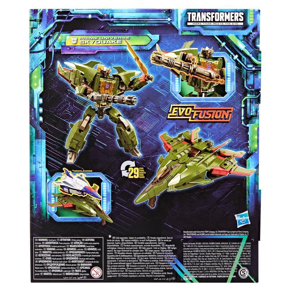 Transformers Generations Legacy Evolution, figurine à conversion Prime Universe Skyquake classe Leader de 17,5 cm product thumbnail 1