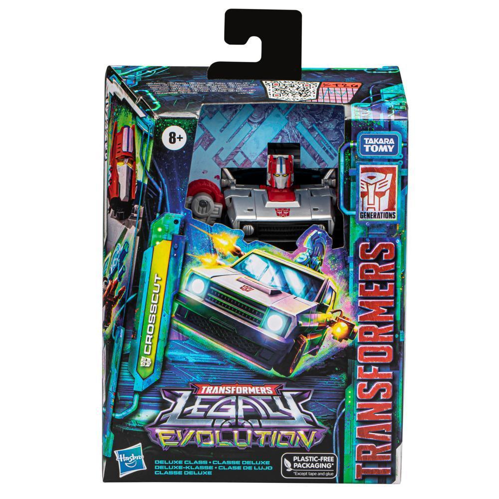 Transformers Generations Legacy Evolution, figurine à conversion Crosscut classe Deluxe de 14 cm product thumbnail 1