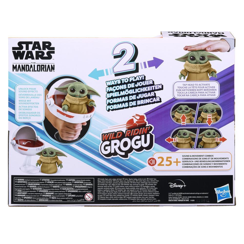 Star Wars Wild Ridin' Grogu, jouet animatronique Star Wars de L'Enfant avec combinaisons de sons et de mouvements, dès 4 ans product thumbnail 1