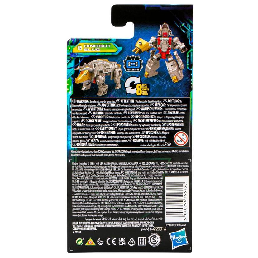 Transformers Legacy Evolution, figurine Dinobot Slug à conversion, classe Origine (8,5 cm) product image 1