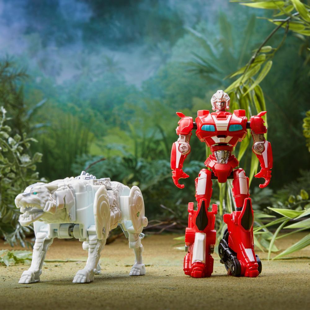 Transformers: Rise of the Beasts, Beast Alliance, pack de 2 figurines Beast Combiners Arcee et Silverfang, dès 6 ans, 12,5 cm product thumbnail 1