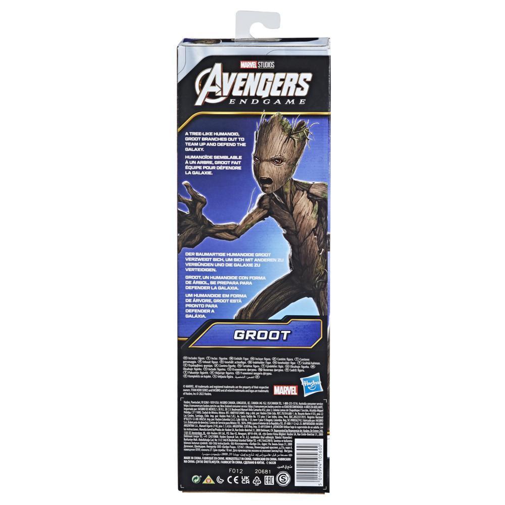 Marvel Avengers Titan Hero Series Avengers: Endgame, figurine Groot de 30 cm, jouet pour enfants à partir de 4 ans product thumbnail 1