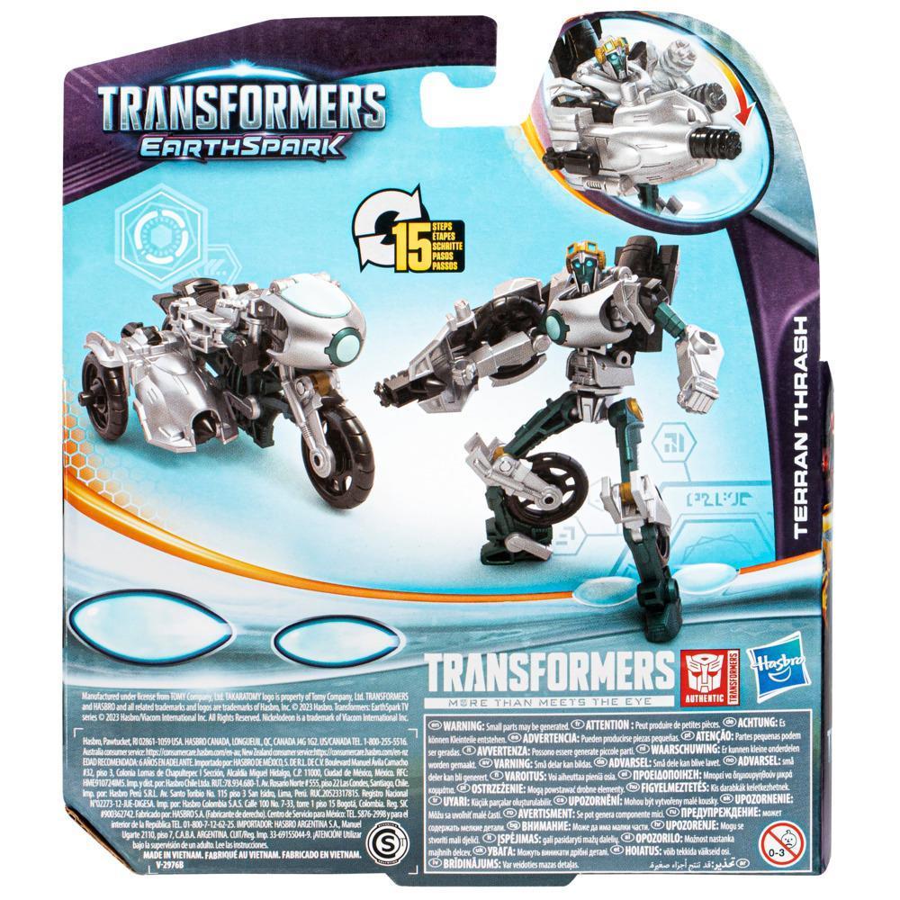 Transformers EarthSpark, figurine Terran Thrash de classe Guerrier product thumbnail 1