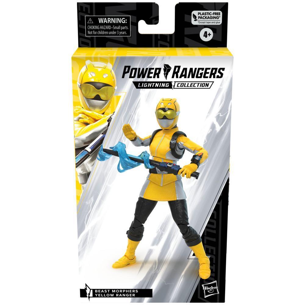 Power Rangers Lightning Collection, figurine de collection Ranger jaune Beast Morphers de 15 cm product thumbnail 1