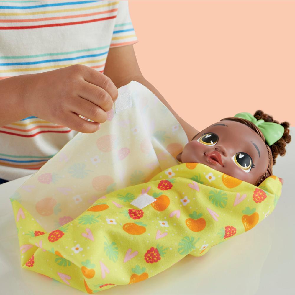 Baby Alive, poupée Berry Boo L'heure du shampooing, cheveux noirs, jouet de bain product thumbnail 1