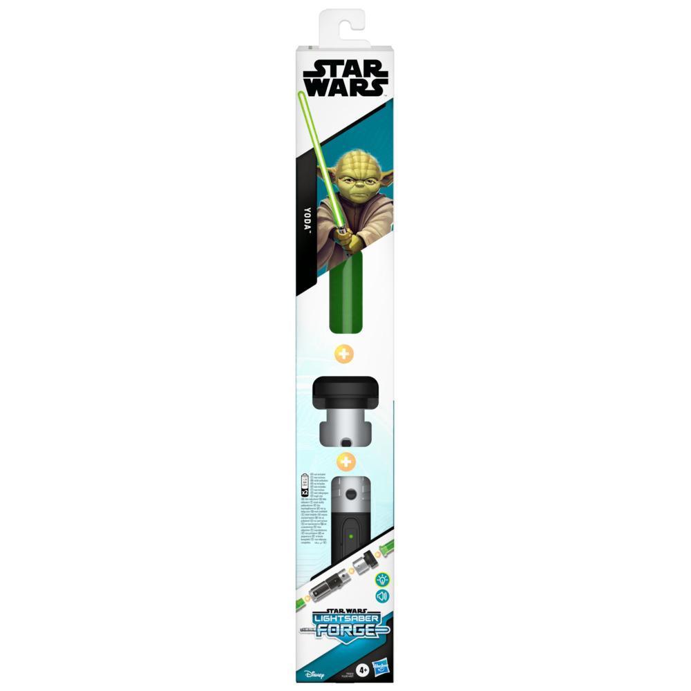 Star Wars Lightsaber Forge Yoda, jouets lumineux, jouets Star Wars pour enfants product thumbnail 1